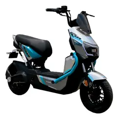 EVOBIKE - Bicicleta Eléctrica AGUILA PRO 48kmh color GRIS AZUL