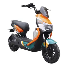 EVOBIKE - Bicicleta Eléctrica AGUILA PRO 48kmh color NARANJA VERDE