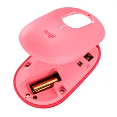 LOGITECH - Mouse Inalámbrico Pop Heartbreaker Con Botón Emojis Color Rosa