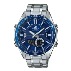 CASIO - Reloj Edifice Para Hombre Deportivo EFV-C100D-2A Cronógrafo en Acero Azul