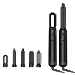 GENERICO - Cepillo Secador y Alisador 5 en 1 – TP-5+1 Multifuncional para Cabello