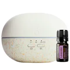 GENERICO - Difusor doTERRA Pebble + Aceite Esencial de Lavanda x 5ml