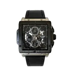 GFORCE - Reloj G Force 8064 Plata Fondo Negro