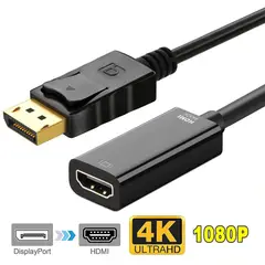 GENERICO - Cable Convertidor De Displayport A Hdmi Uhd 4k X 2k