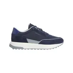 CALVIN KLEIN - Tenis azul oscuro con cordones repreve