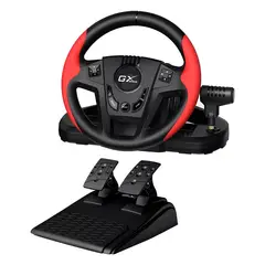 GENIUS - Volante Speedmaster Gx Gaming Ps4 Ps3 Pc Negro Rojo