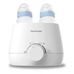 AMERICAN GENERICS - Calentador y Esterilizador de Teteros Doble Real Bubee