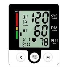 GENERICO - Tensiómetro Digital Medidor Presión Arterial De Muñeca