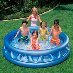 GENERICO - Piscina Inflable Bordes Suaves 180x46cm Redonda Infantil 58431