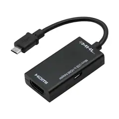 NEOTEK - CABLE USB A HDMI BLACK