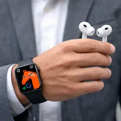 GENERICO - Reloj Smartwatch Deportivo con Audífonos + Manillas Intercambiables S1000