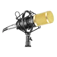 NEEWER - Micrófono NW-800 Condensador Hipercardioide color oro