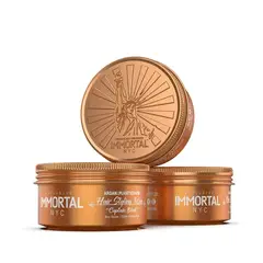 AMERICAN GENERICS - Cera moldeadora Immortal Captain Black Con Argan & Keratin