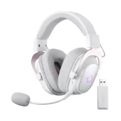 REDRAGON - DIADEMA ZEUS-X PRO BLANCA INALÁMBRICA RGB