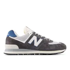 NEW BALANCE - Tenis 574 Hombre-Negro/Blanco