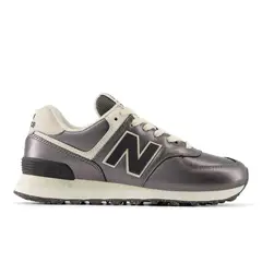 NEW BALANCE - Tenis 574 Mujer-Negro/Blanco