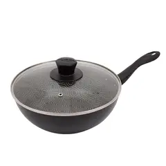 UNIVERSAL - Wok 6 Ultra de 24 cm + tapa de vidrio