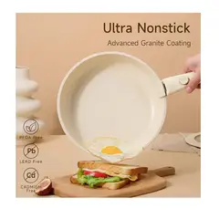 GENERICO - Ollas Antiadherentes de Granito Ceramica Premium para Cocina