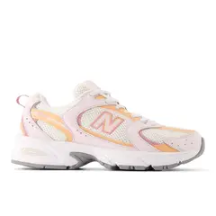 NEW BALANCE - Tenis 530 Mujer-BlancoNaranja