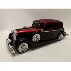 USA - Radio De Carro Antiguo En Baquelita Rojo Negro Y Cromo