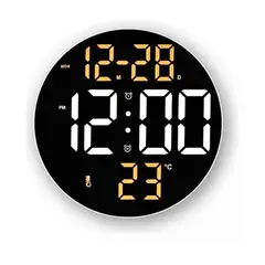 GENERICO - Reloj Digital de Pared Led Grande para Sala con Control Remoto