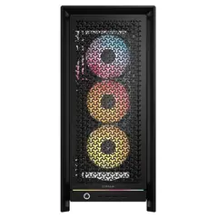 CORSAIR - Chassis PC FRAME 5000D RS V.T + 4 RS140 ARGB NEGRO con Estructura ATX Robusta
