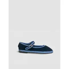 TONI PONS - Mary Jane para mujer en lino CANDELA