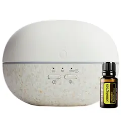 GENERICO - Difusor doTERRA Pebble + Aceite Esencial de Limoncillo
