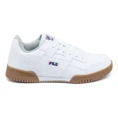 FILA - Tenis Hombre Lifetime 200100WYL Blanco Amarillo Casual