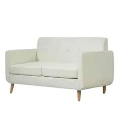 GENERICO - SOFA CHARLESTON 2 PUESTOS COLOR MARFIL