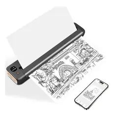 GENERICO - Impresora Portatil Inalambrica con Bluetooth y Wifi para Android Ios y Laptop