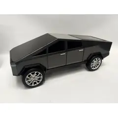 USA - RADIO DE CIBERTRUCK EN BAQUELITA ROJO NEGRO Y CROMO