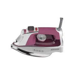 BLACK+DECKER - Plancha de vapor Suela de titanio y turmalina