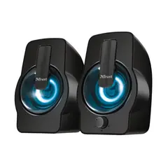 TRUST - Parlante Gemi 2.0 Usb 12W Iluminacion Led Rgb Negro