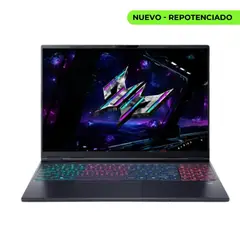 ACER - Portátil Predator Helios Neo16s Ultra9 275HX 32GB 1TB RTX 5070TI 12GB Pantalla 16 Oled 240Hz