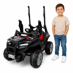 GENERICO - Carro Montable Eléctrico Razer 12V Control Remoto