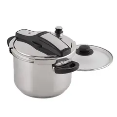 UNIVERSAL - OLLA PRESION EXPERT + TAPA DE VIDRIO