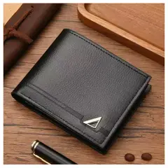 GENERICO - Elegante Billetera Tarjetero Para Hombre Bloqueo RFID - Cafe