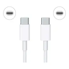 GENERICO - Cable Usb Tipo C A C 1 metro Blanco