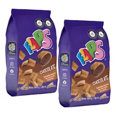 GENERICO - Flips Chocolate Bolsa 400g Pack X 2