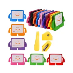 GENERICO - Forro Antigolpe Rojo Niños Para iPad Air 1/ Air 2 9.7 Pulgadas