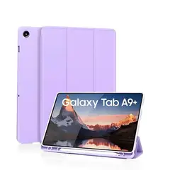 GENERICO - Estuche Funda Smart Case Lila Para Samsung Galaxy Tab A9+ Plus