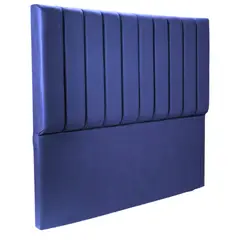 GENERICO - ESPALDAR LINEAL DE CAMA DOBLE 140 PETROLEO