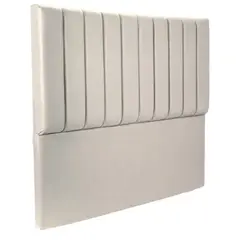 GENERICO - ESPALDAR LINEAL DE CAMA DOBLE 140 BEIGE