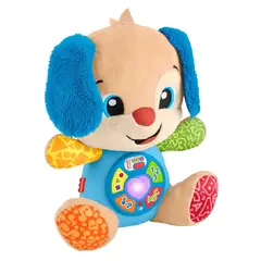 FISHER PRICE - Perrito Aprende Conmigo 4 Idiomas Luces Sonidos