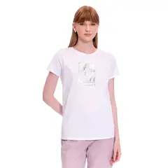 TOTTO - Camiseta Estampada Prime Blanco Para Mujer