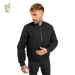 TOTTO - Chaqueta Bomber Acolchada Vouvem Negro Para Hombre