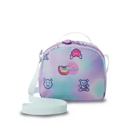 TOTTO - Lonchera Con Porta Comidas Andy Cat M Morado Niña