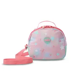 TOTTO - Lonchera Con Porta Comidas Rainbow Star M Rosado Niña