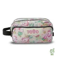 TOTTO - Cartuchera Multiuso Escolar Agapec Mujer Blanco